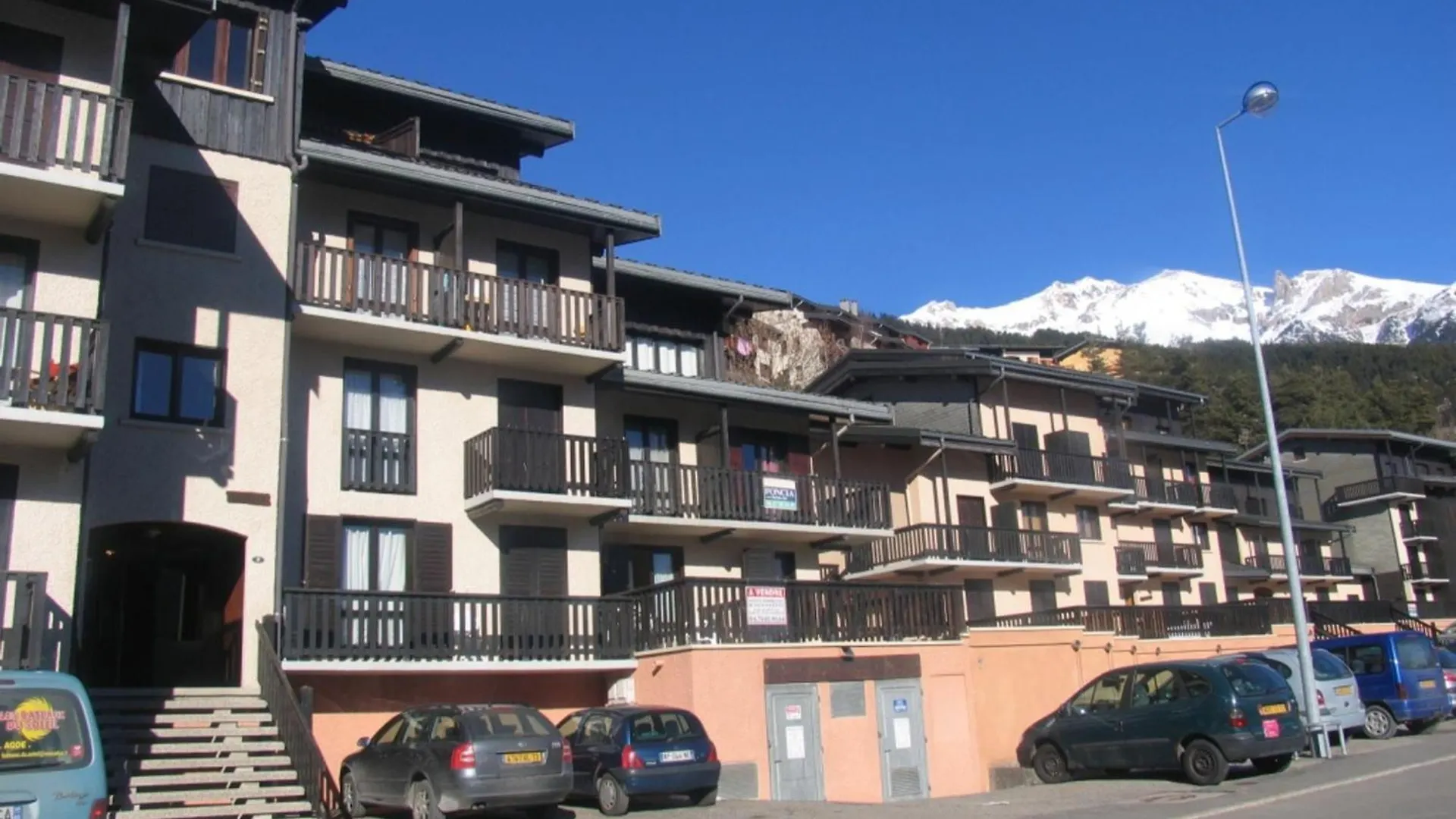 Apartmán Studio Cabine Renove 4 Pers Avec Terrasse Et Vue A Aussois - Fr-1-508B-29 Francie